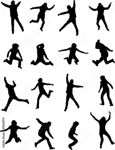Jumping Silhouettes