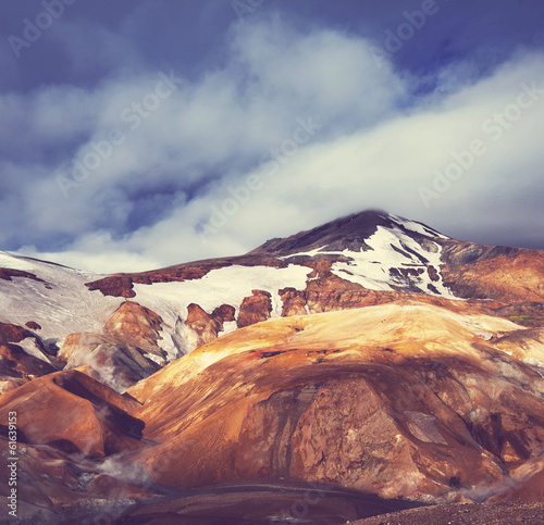 Thermal zone in Iceland © Galyna Andrushko