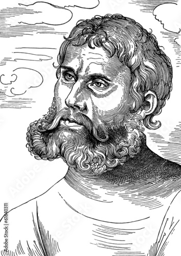 Bearded Man - Barbu - 16th century photo