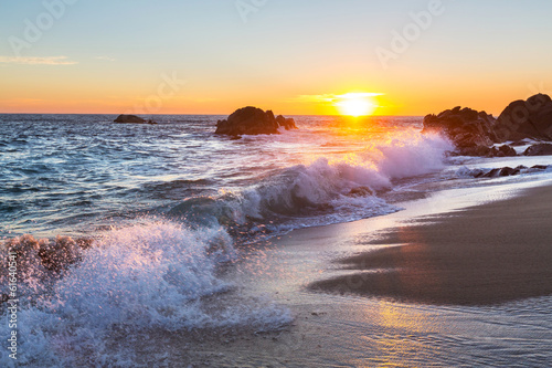 Fototapeta Naklejka Na Ścianę i Meble -  Sea sunset
