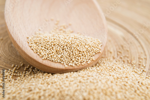 Healthy amaranth grain photo