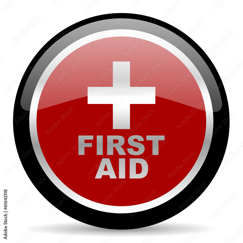 Obraz premium first aid icon