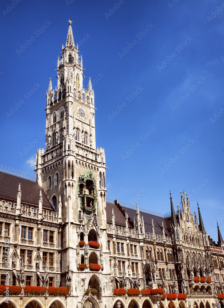 Fototapeta premium munich city hall