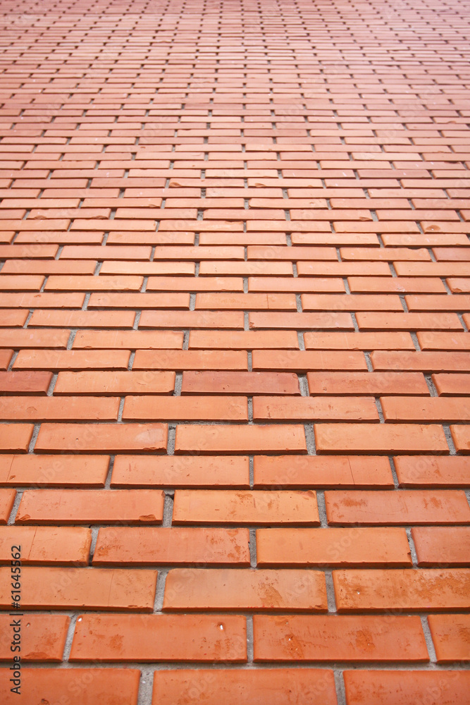 Wall with new Brick Wall with new Brick
