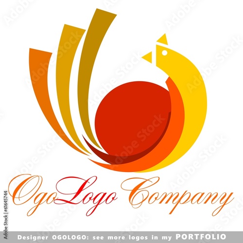 bird, swan, jeweller, logo, business, vector, symbol