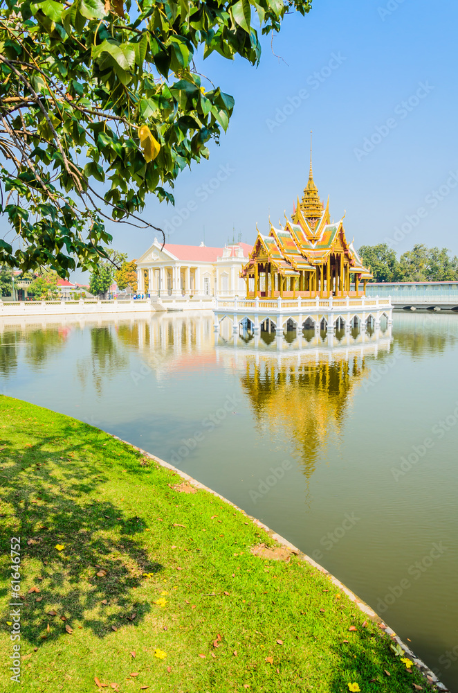 Architecture Bang pa in palace thailand
