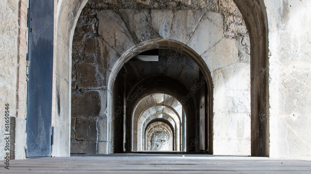 Fototapeta premium Arches de la Bastille à Grenoble