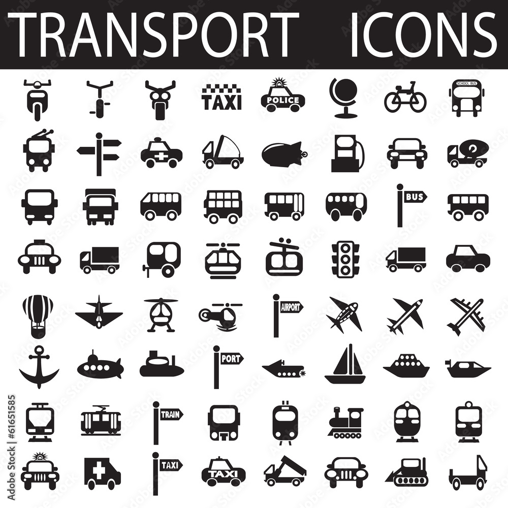 transport icons