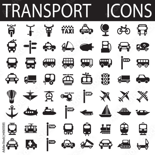 transport icons