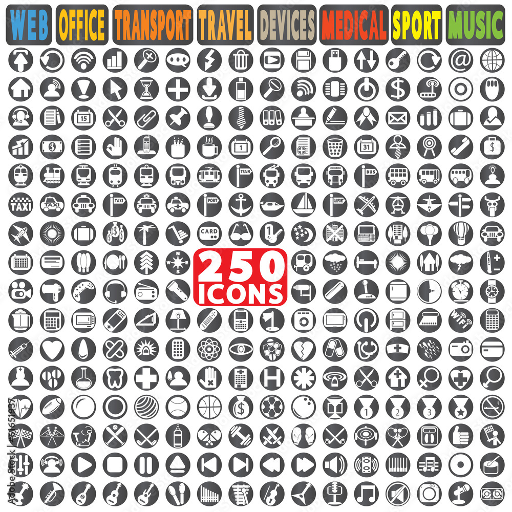 vector icons set vector icons set