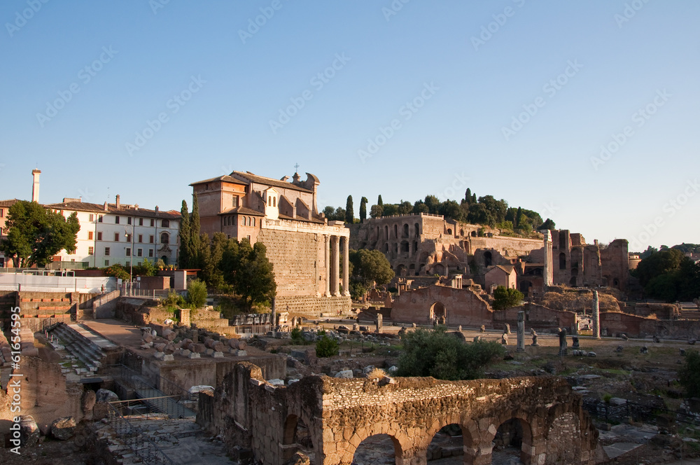 The Roman Forum. Rome, Italy.