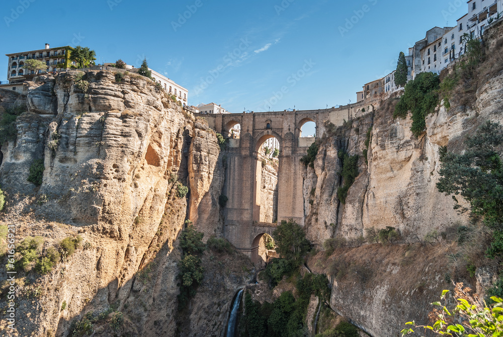 A beautiful Landscape of Ronda, Little Town in Andalusia, Spain