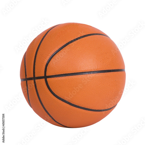 basketball ball isolated on white background © macau