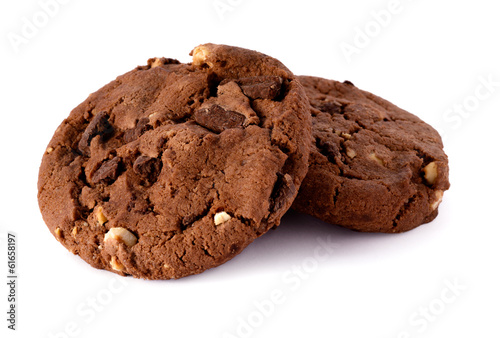 Fresh homemade chocolate cookies