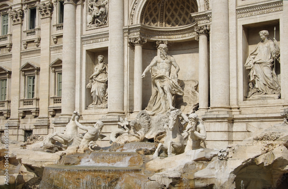 Trevi fountain