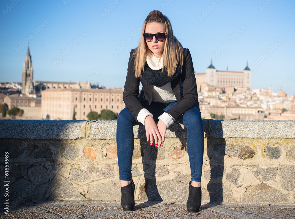 Fototapeta premium Fashion woman