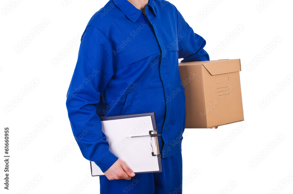 Delivery man. Delivery man.