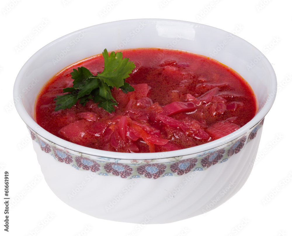 plate borsch