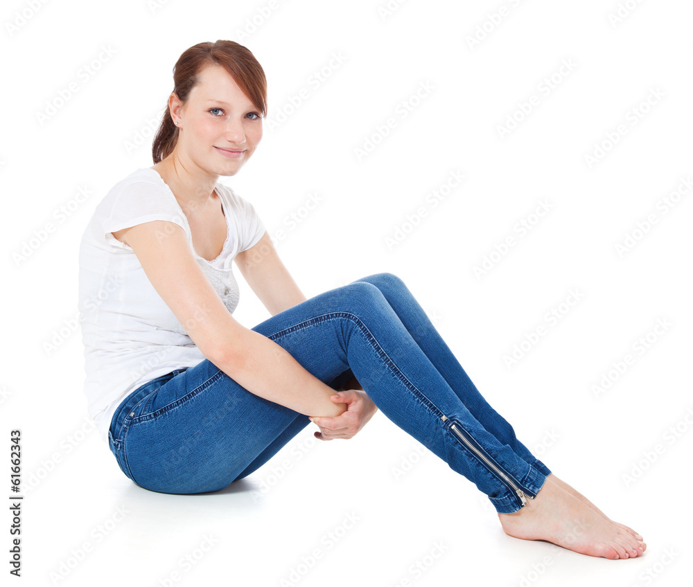 Attractive teenage girl Attractive teenage girl