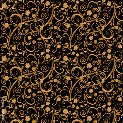 Floral wallpaper. Seamless