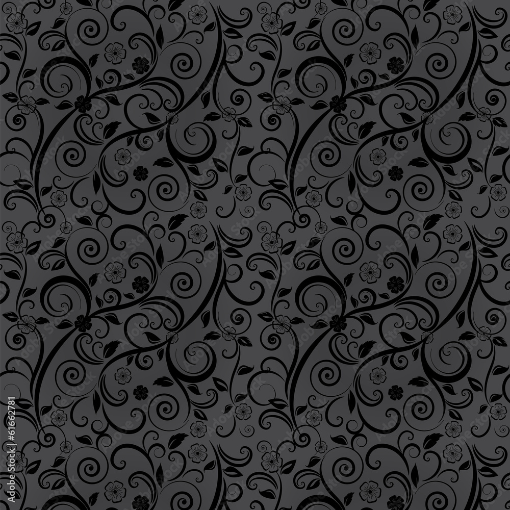 Floral wallpaper. Seamless Floral wallpaper. Seamless