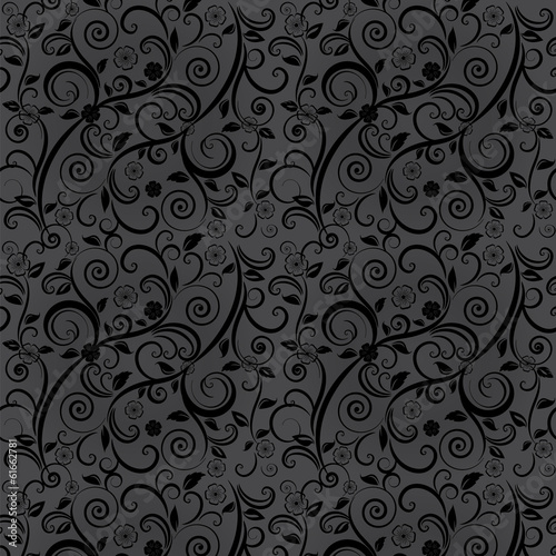 Floral wallpaper. Seamless