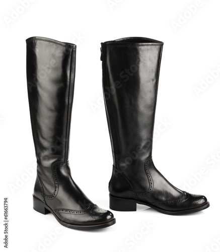 Black female boots