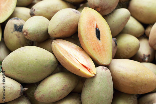 Sapodilla Fruit in the market