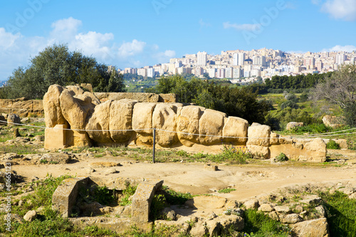 Tableau sur toile Temple of Zeus