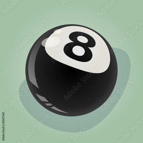 eightball billardkugel