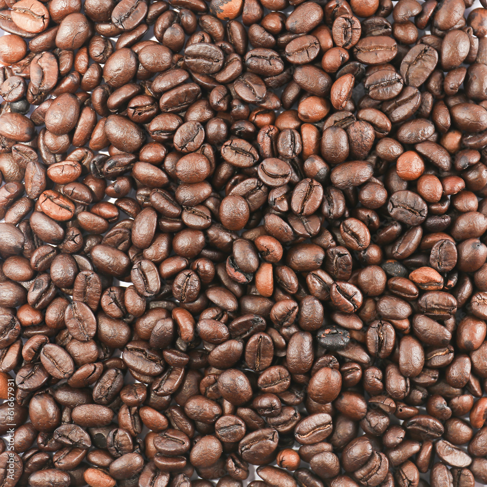 Fototapeta premium brown coffee, background texture, close-up