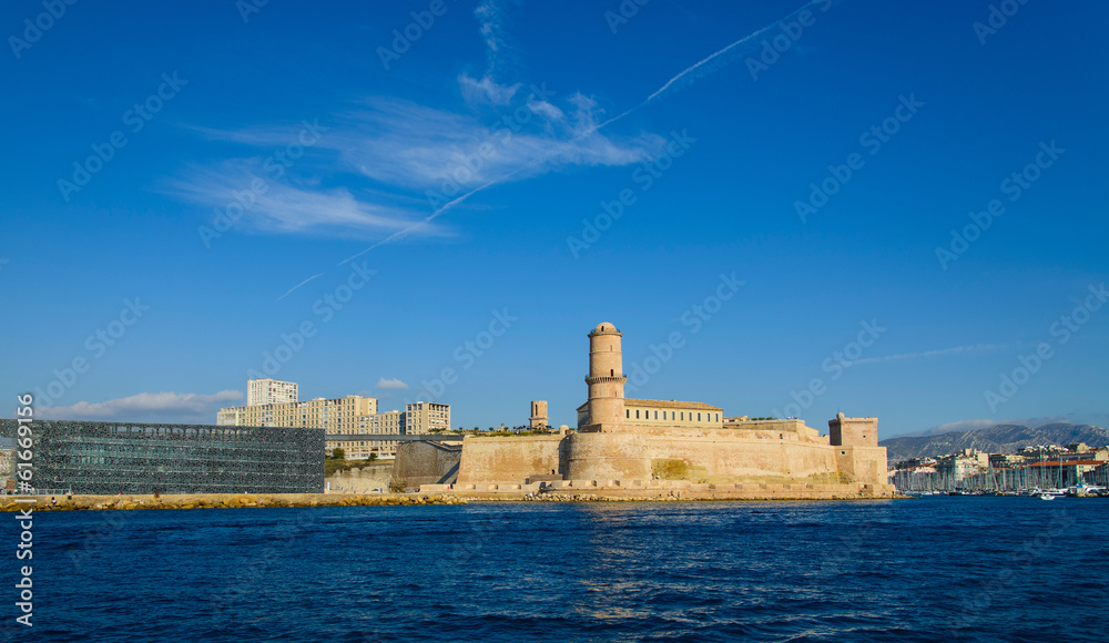 le fort saint jean à Marseille