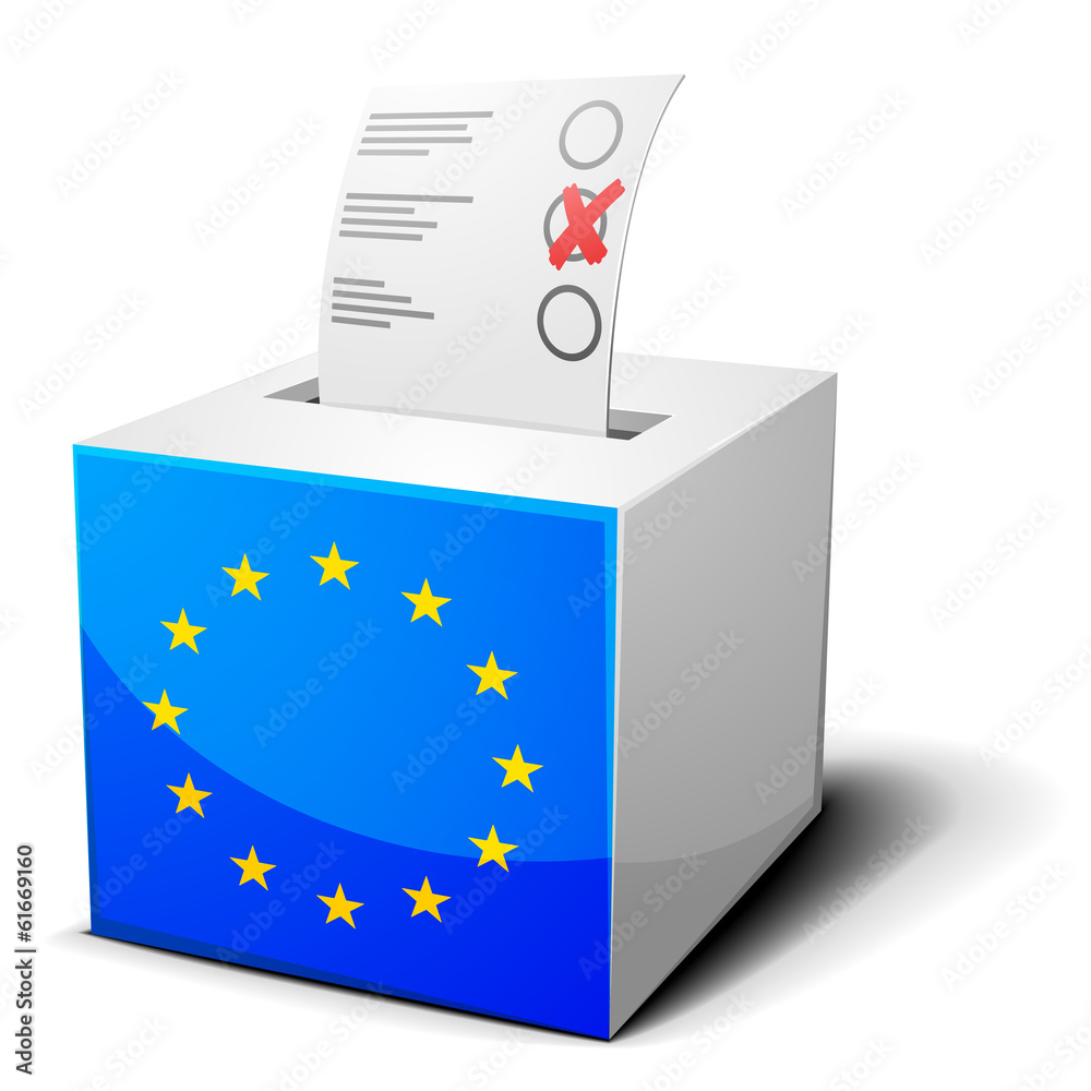 ballot box EU ballot box EU
