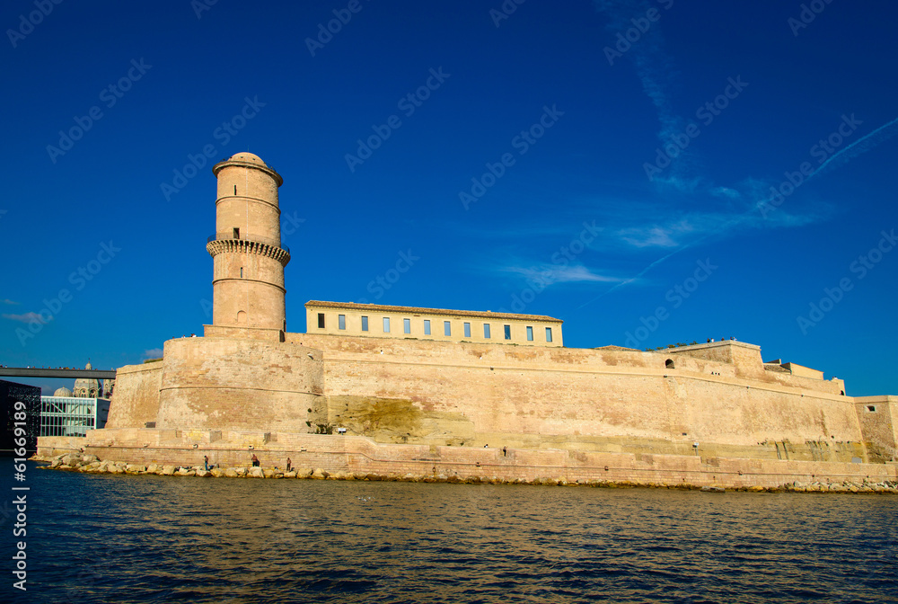 le fort saint jean à Marseille