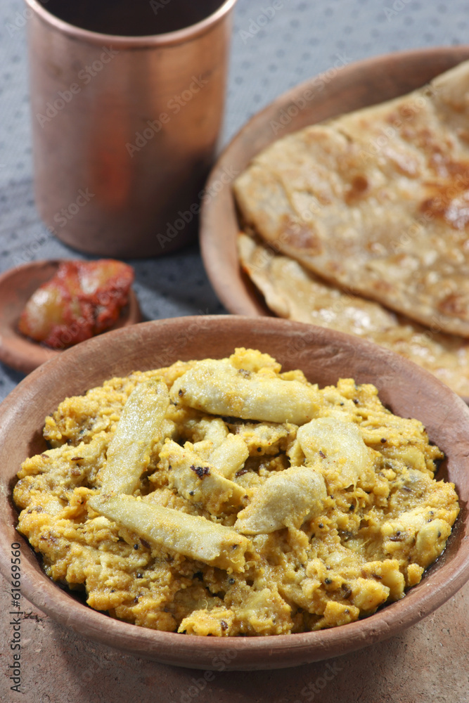 Arbi Ka Saag - A dish made from Colocasia Arbi Ka Saag - A dish made from Colocasia