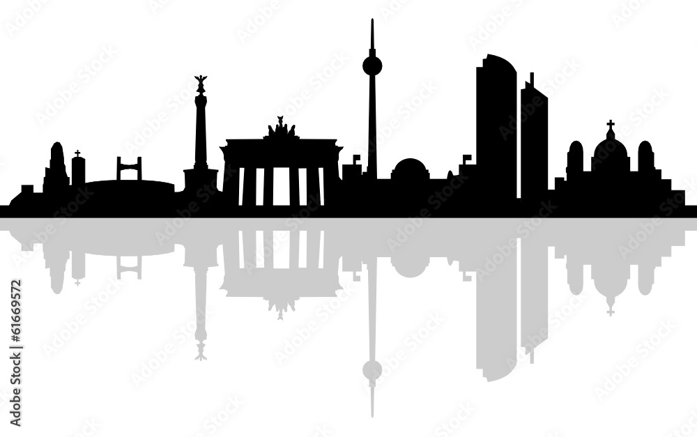 Obraz premium Skyline Berlin