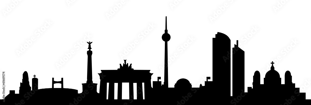 Obraz premium Skyline Berlin