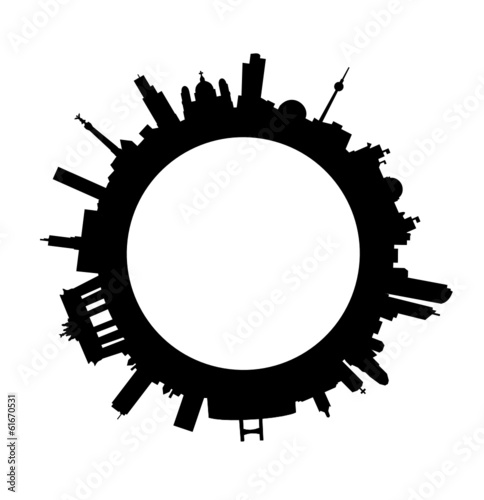 Skyline Berlin rund