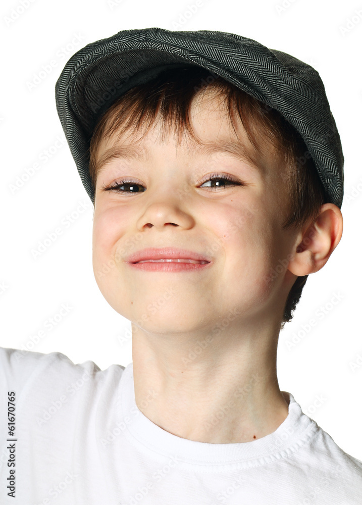 Boy with a hat Boy with a hat