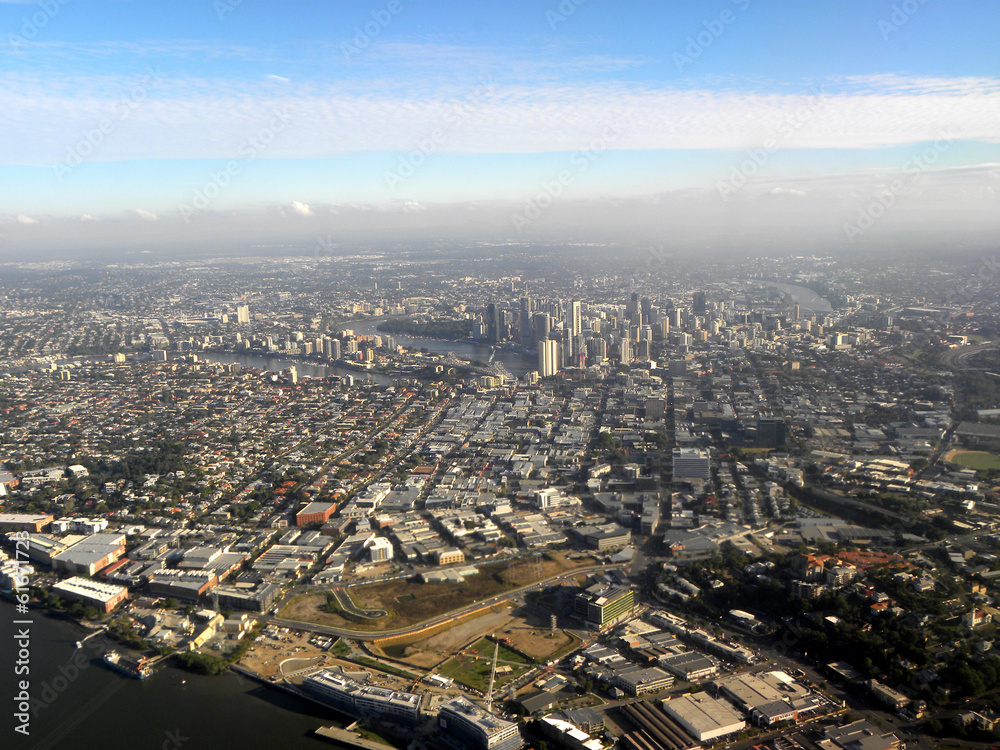 Sydney Skyline (Luftbild)