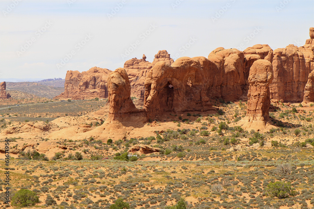 Parade of Elephant, Arch national park, Arizona Parade of Elephant, Arch national park, Arizona