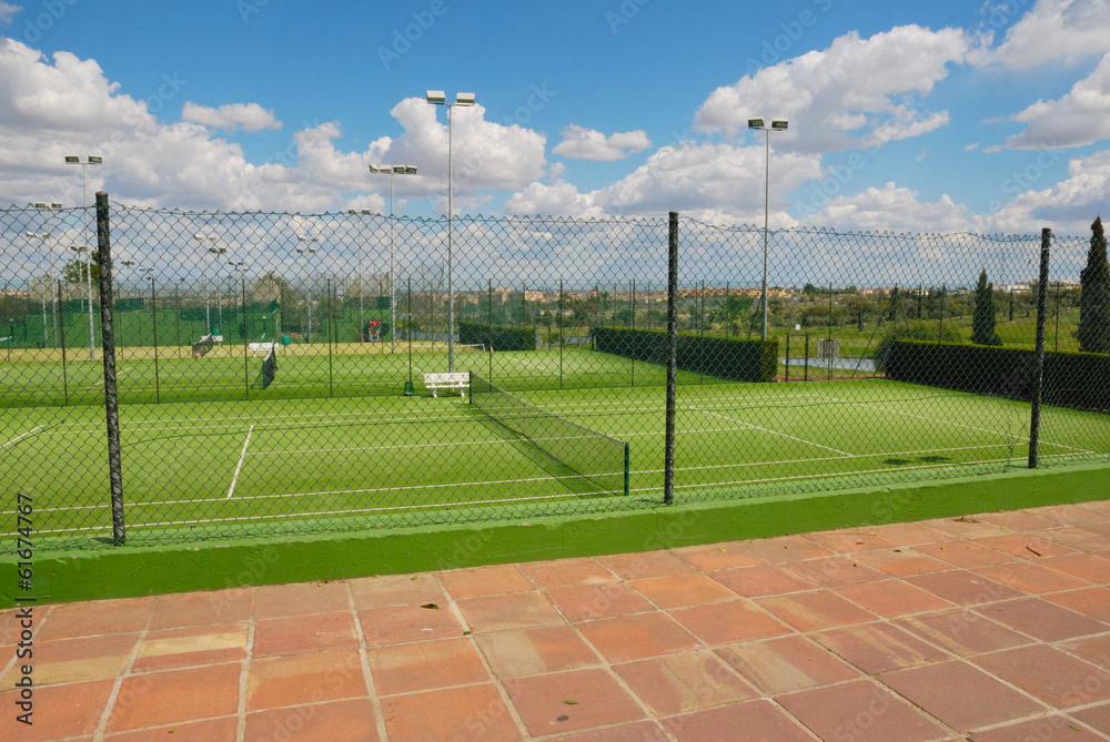 Fototapeta premium Tennis court