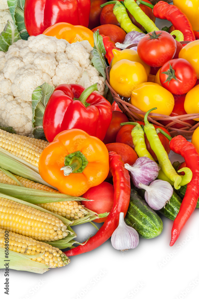 Healthy Organic Raw Vegetables. Food ingredient. Healthy Organic Raw Vegetables. Food ingredient.