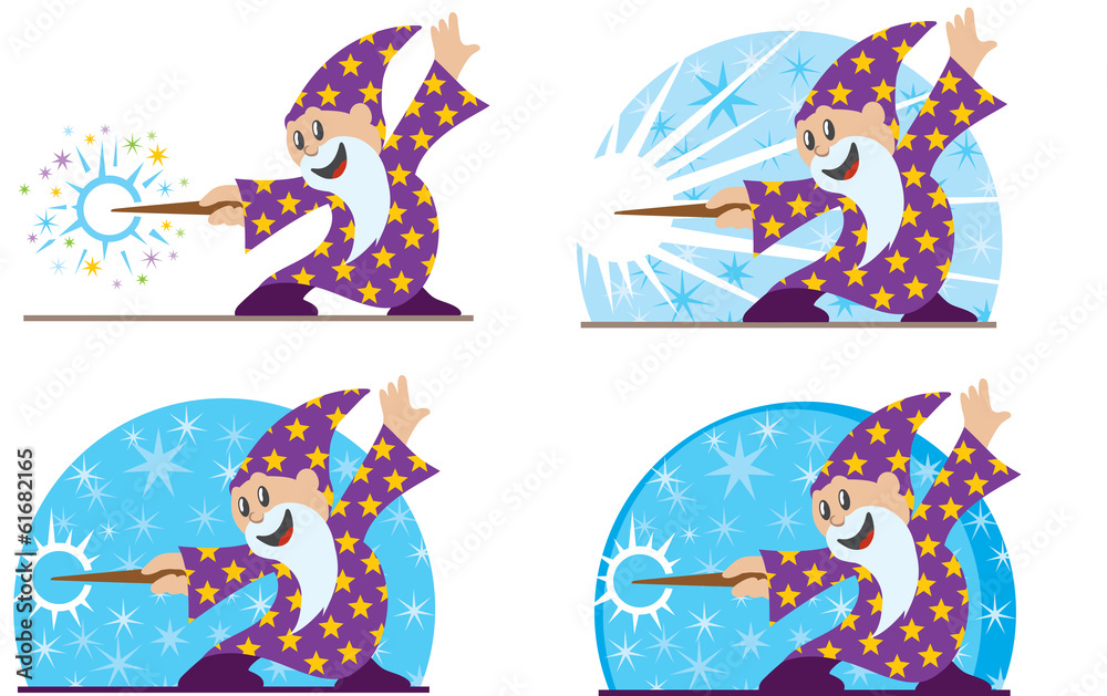 Cute little wizard Cute little wizard