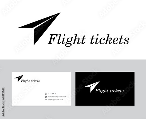 Flight tickets logo