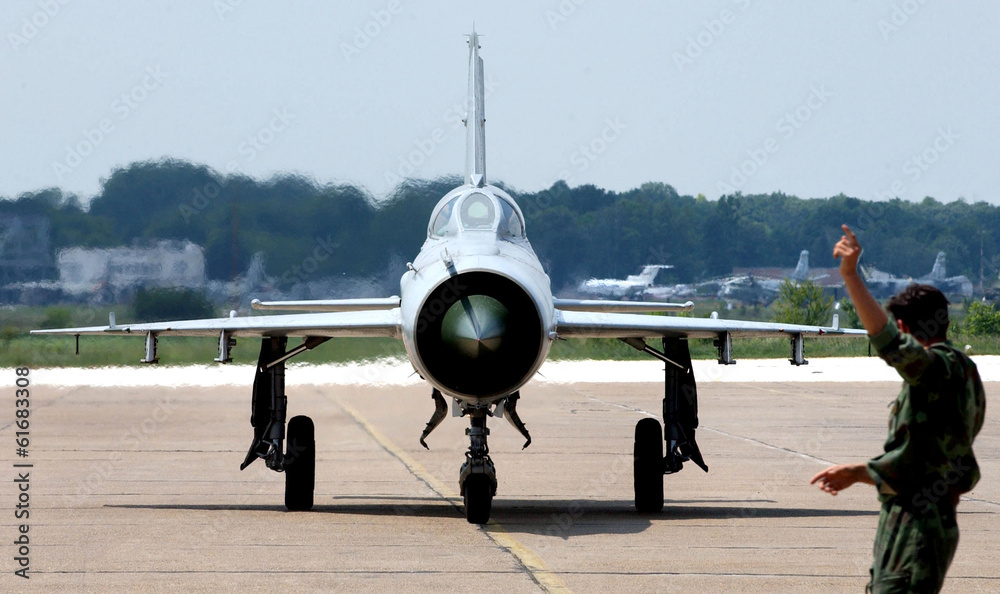 Fighter jet - obrazy, fototapety, plakaty 