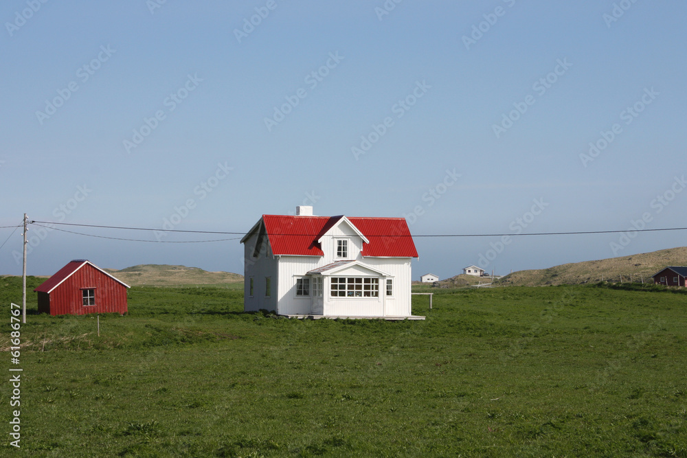Fredvang's house and hut Fredvang's house and hut