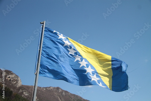 Flag Bosnia and Herzegovina