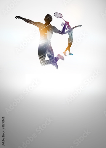 Badminton background