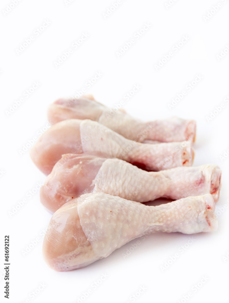 raw chicken leg